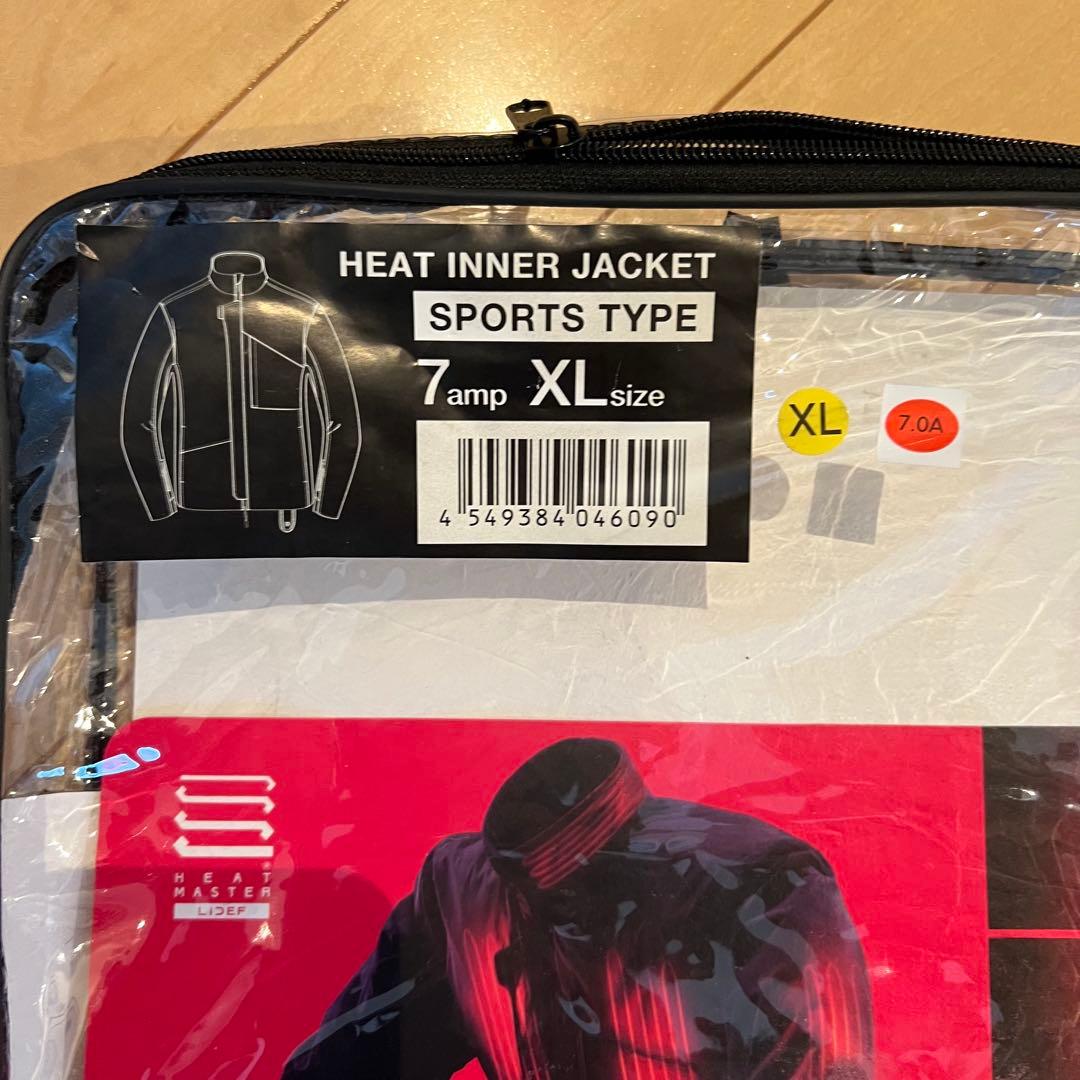 ヒートマスタージャケット7amp XL