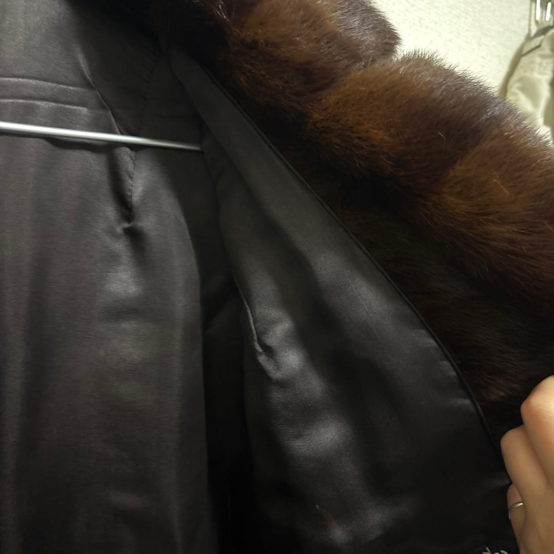 伊勢丹 ミンクのコート 15号