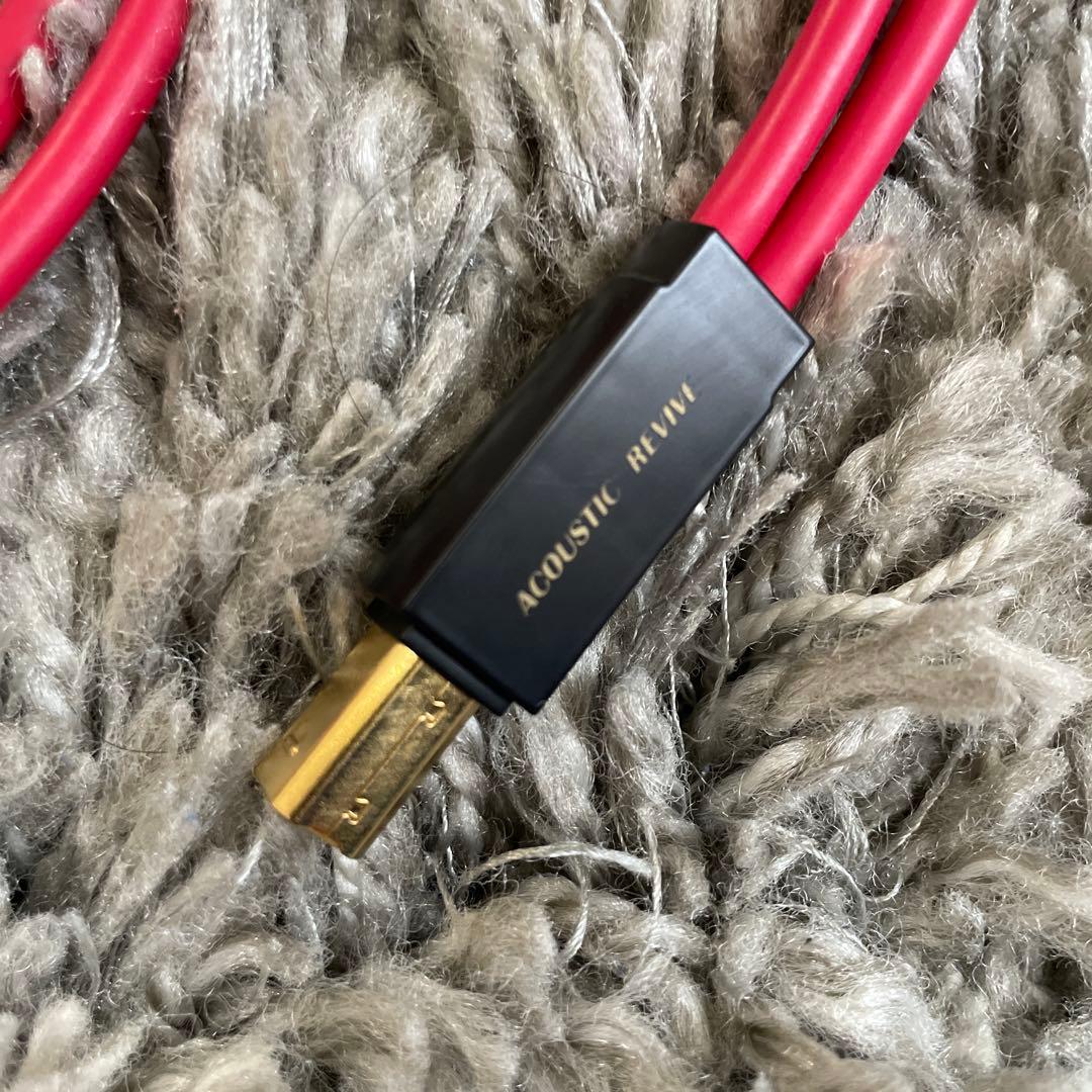 ACOUSTIC REVIVE 電源 信号完全分離型USBケーブル 1.0m