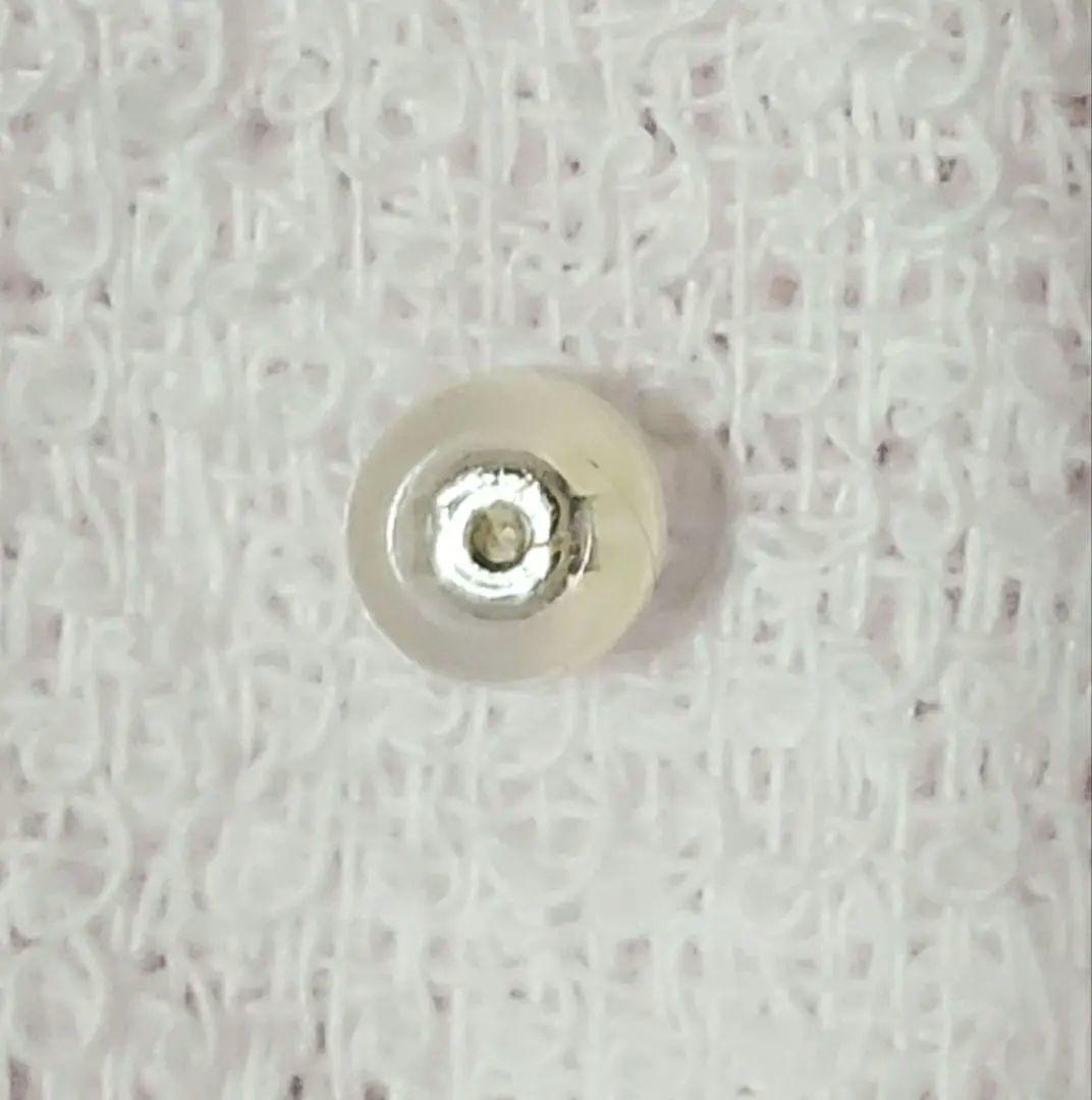 【れん様取り置き】天然ダイヤPtピアス　片耳　0.5カラットブラウンダイヤ