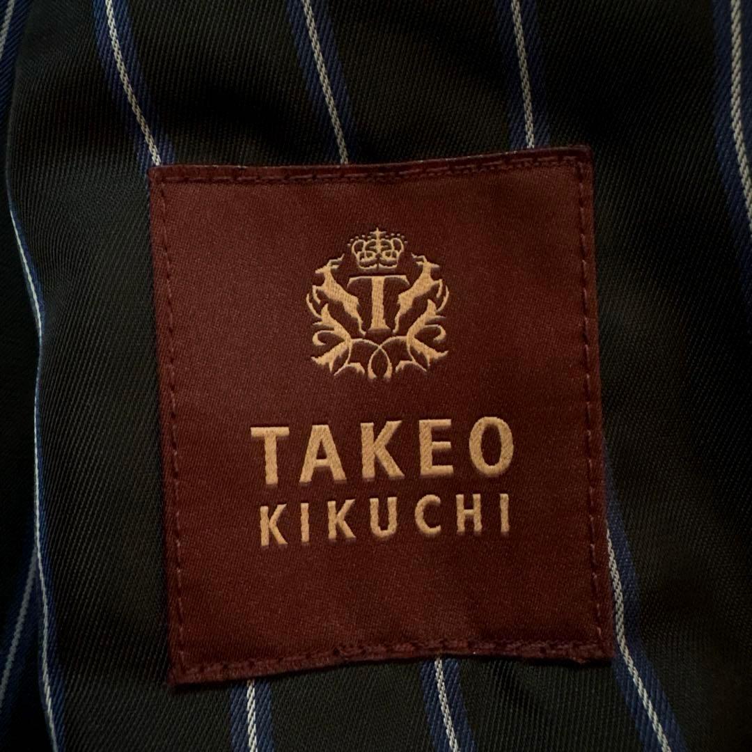 ★希少 XLサイズ★ TAKEO KIKUCHI ウールコート チンストラップ