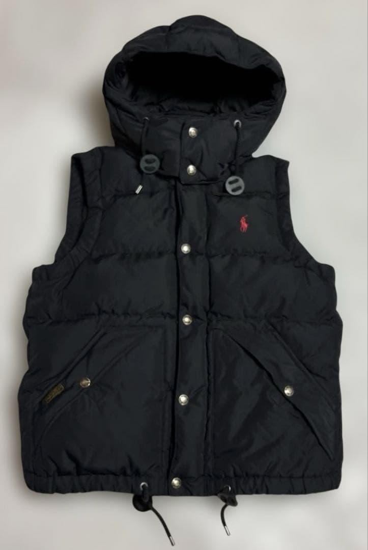 POLO RALPH LAUREN フード付き ダウンベスト 2WAY