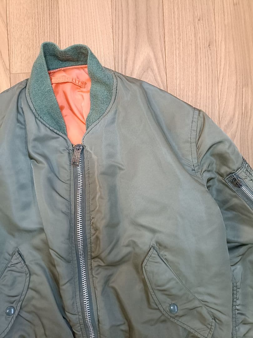 USA製 Vintage ALPHA MA-1 フライトジャケットサイズ M