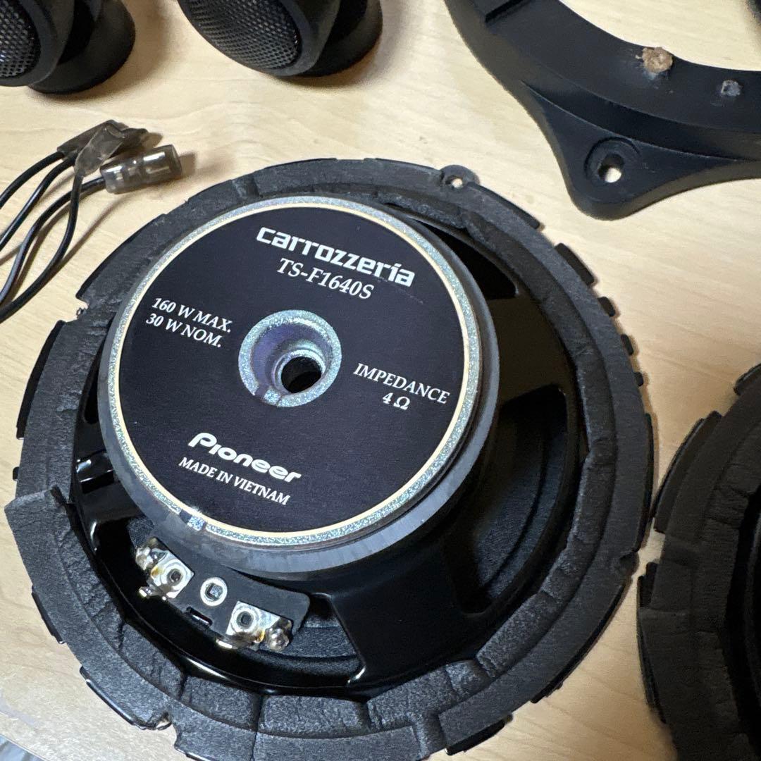 カロッツェリア スピーカー　 TS-F1640 SⅡ TS-C1730SⅡ