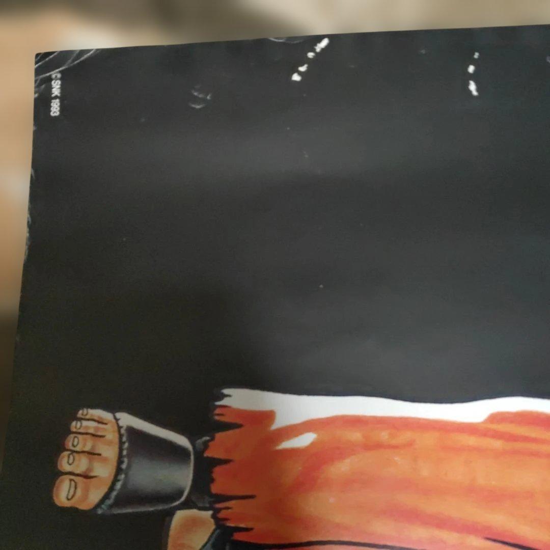 2枚セット 龍虎の拳2 アーケード版ポスター B1サイズ ネオジオ SNK