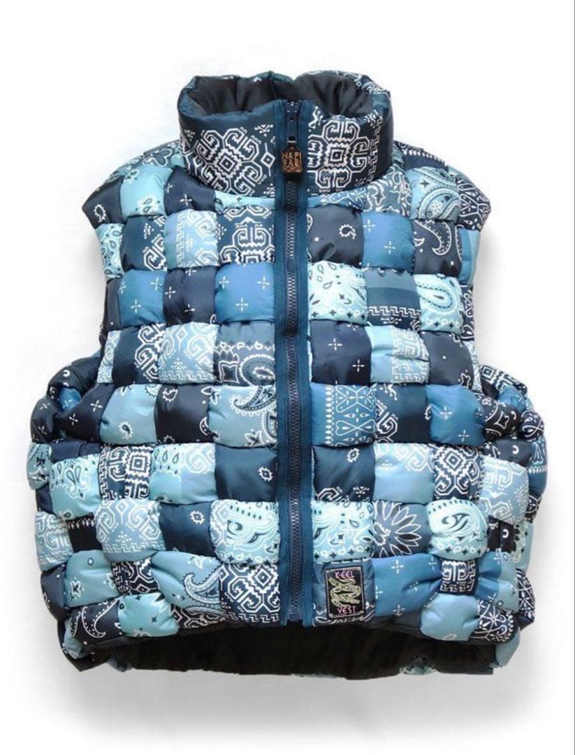 1/13まで【正規品】KAPITAL keel weaving vest