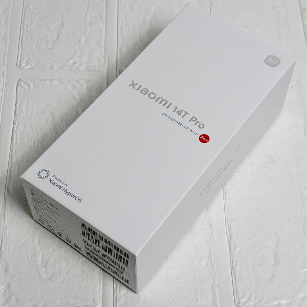 【新品】Xiaomi 14T Pro チタンブラック 256GB SIMフリー