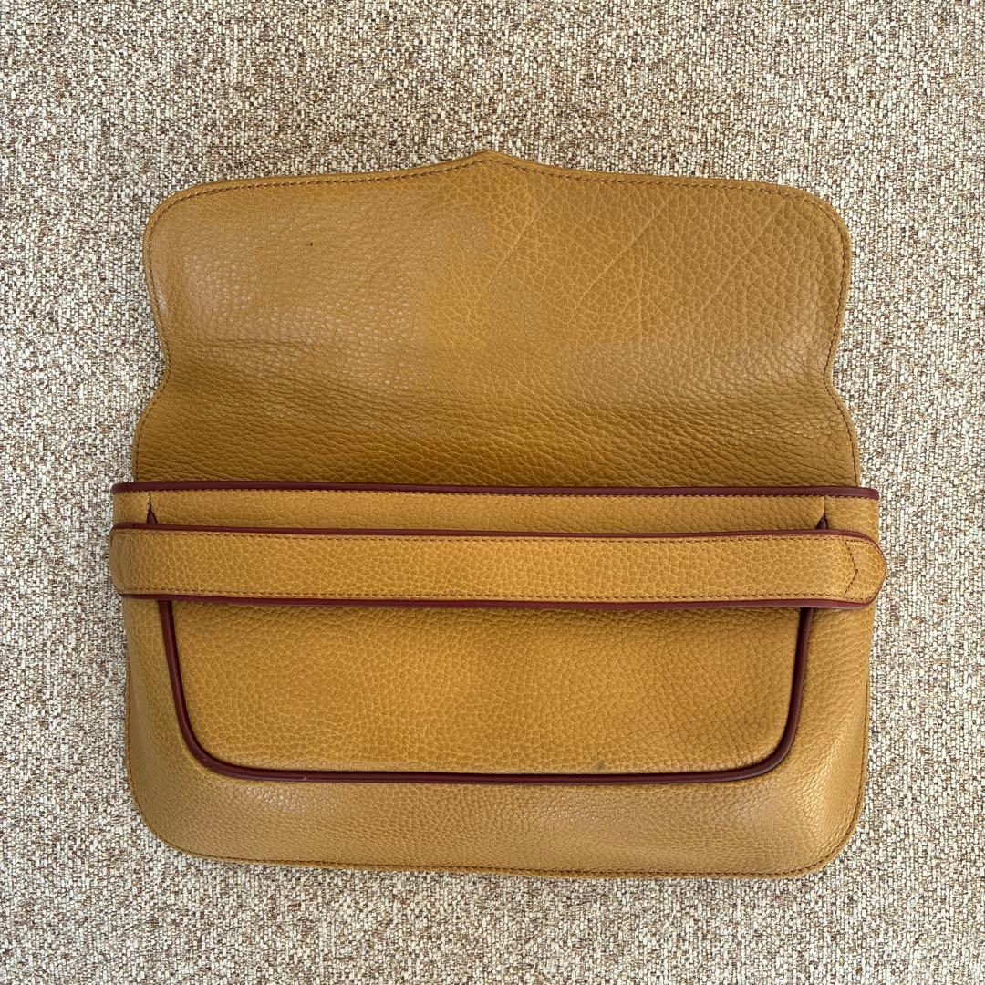 カルティエ　マストカーフレザーセカンドクラッチバッグ