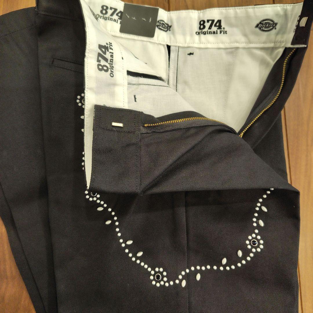 ディッキーズ874スタッズカスタム■W32キムタク木村拓哉アメカジ古着