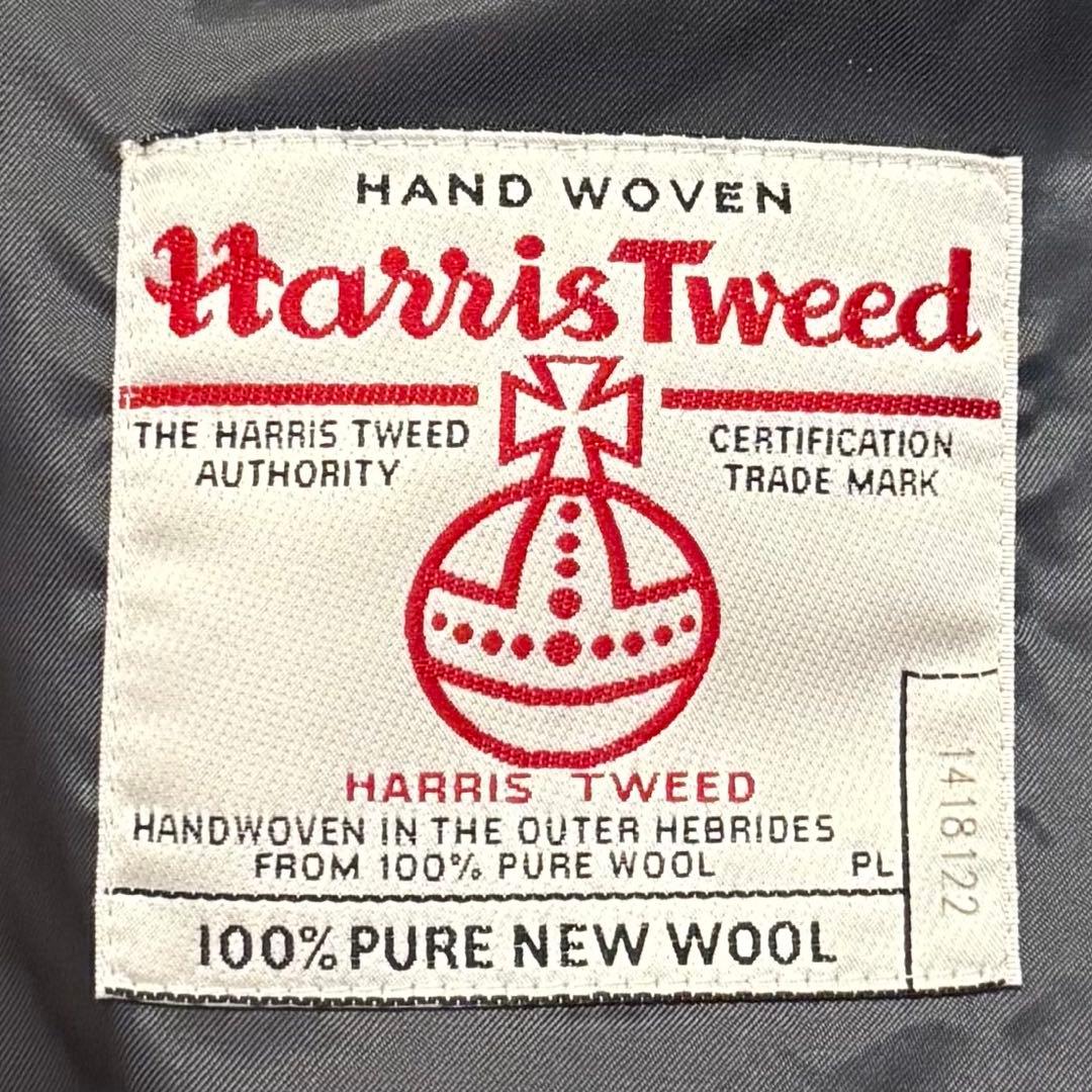 美品 BEAMS LIGHTS ハリスツイード ヘリンボーン チェスターコート