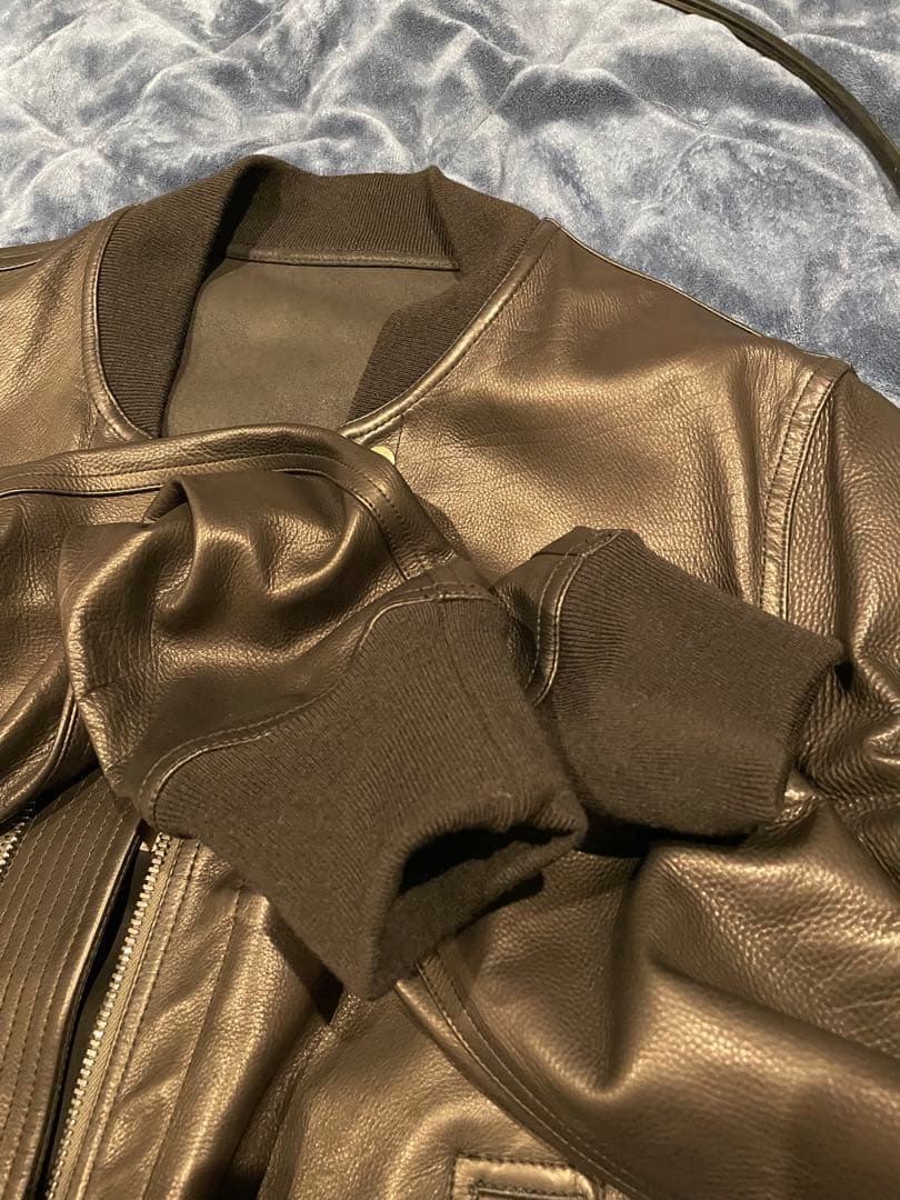 Rick Owens レザーボンバージャケット サイズ52