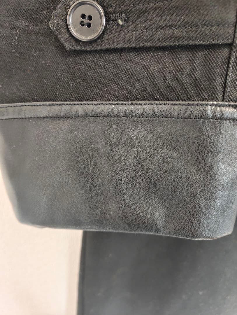 【NUMBER (N)INE】ハードコットンサージ トレンチコート