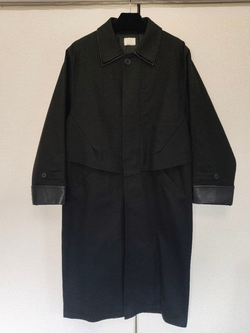 【NUMBER (N)INE】ハードコットンサージ トレンチコート