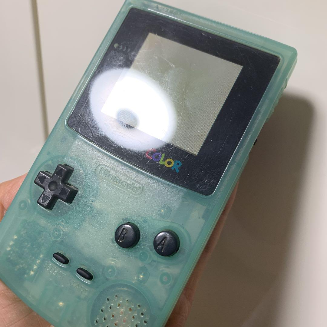 ゲームボーイカラー·ケース·ソフト６枚·ケーブル