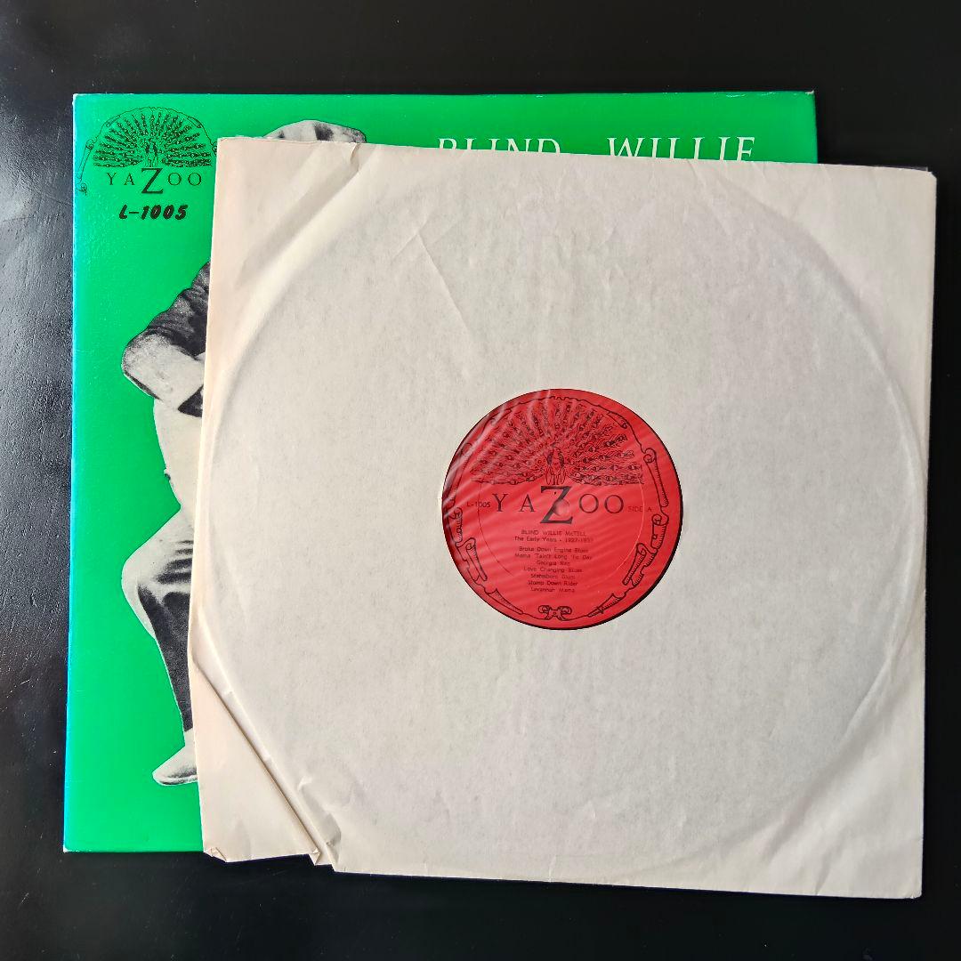 BLIND WILLIE McTELL　1927-1933　レコード　ブルース