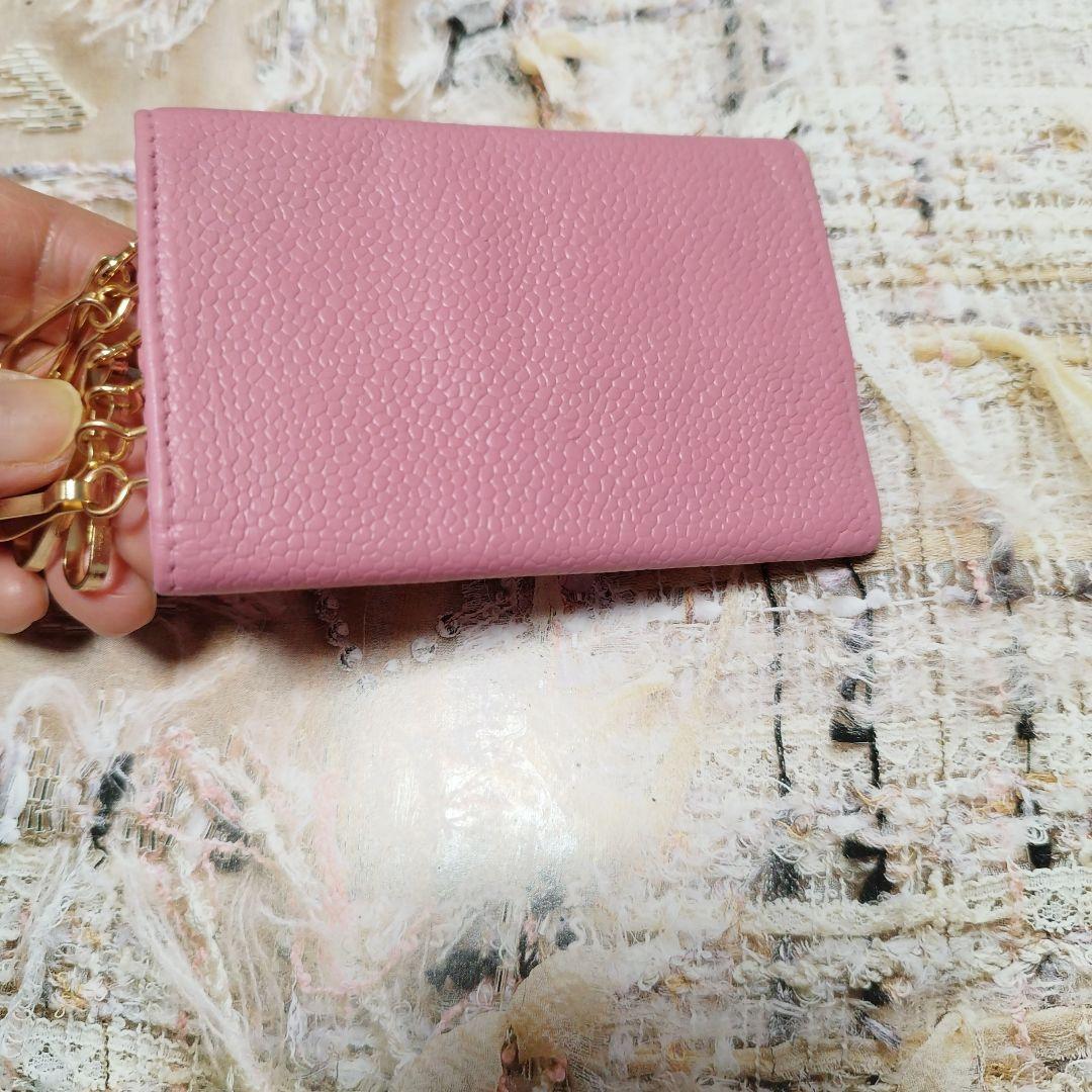 シャネル　キャビアスキン　キーケース♡