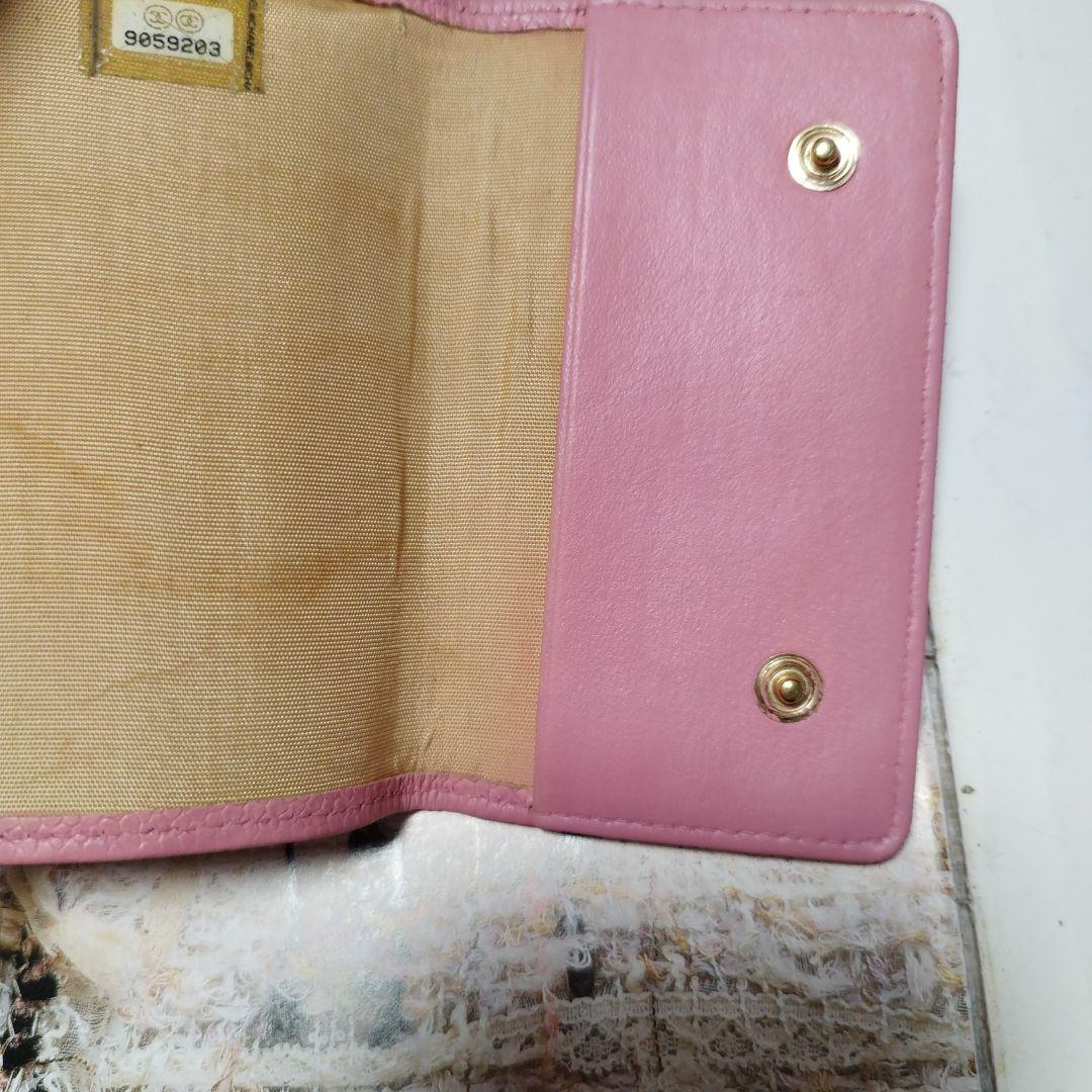 シャネル　キャビアスキン　キーケース♡