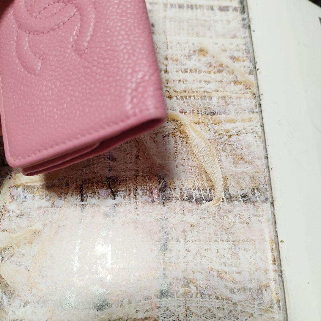 シャネル　キャビアスキン　キーケース♡