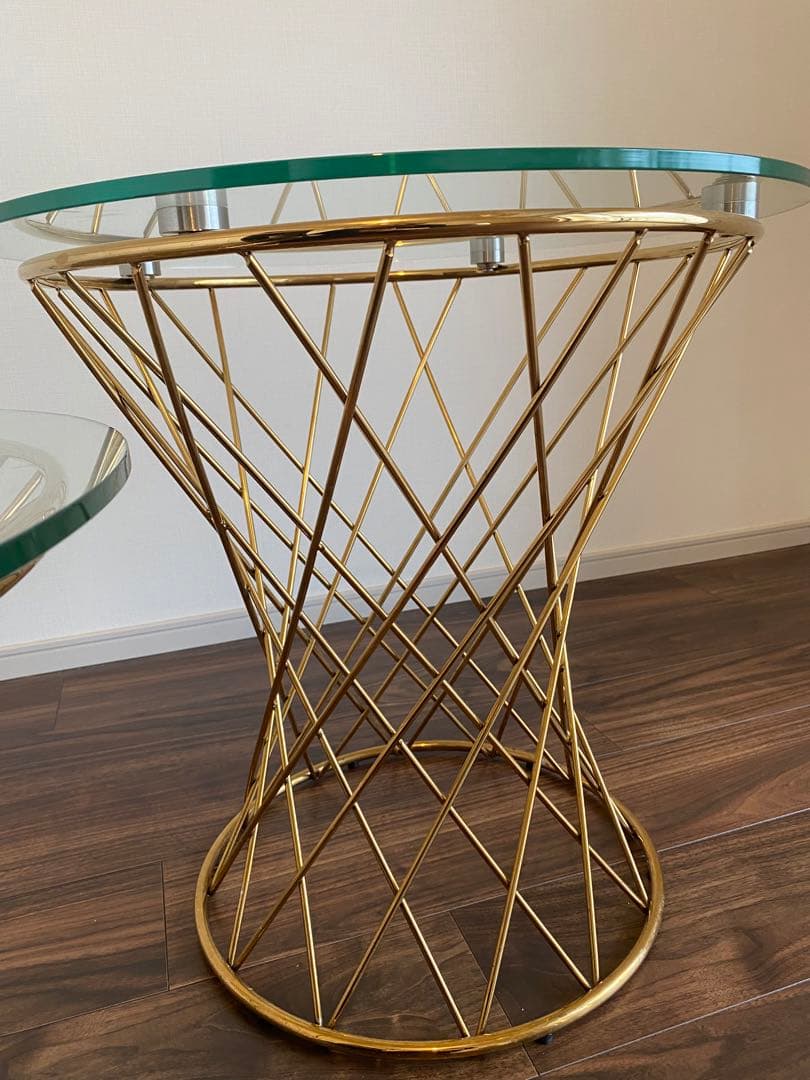 フランフラン　マーリア サイドテーブル クリア