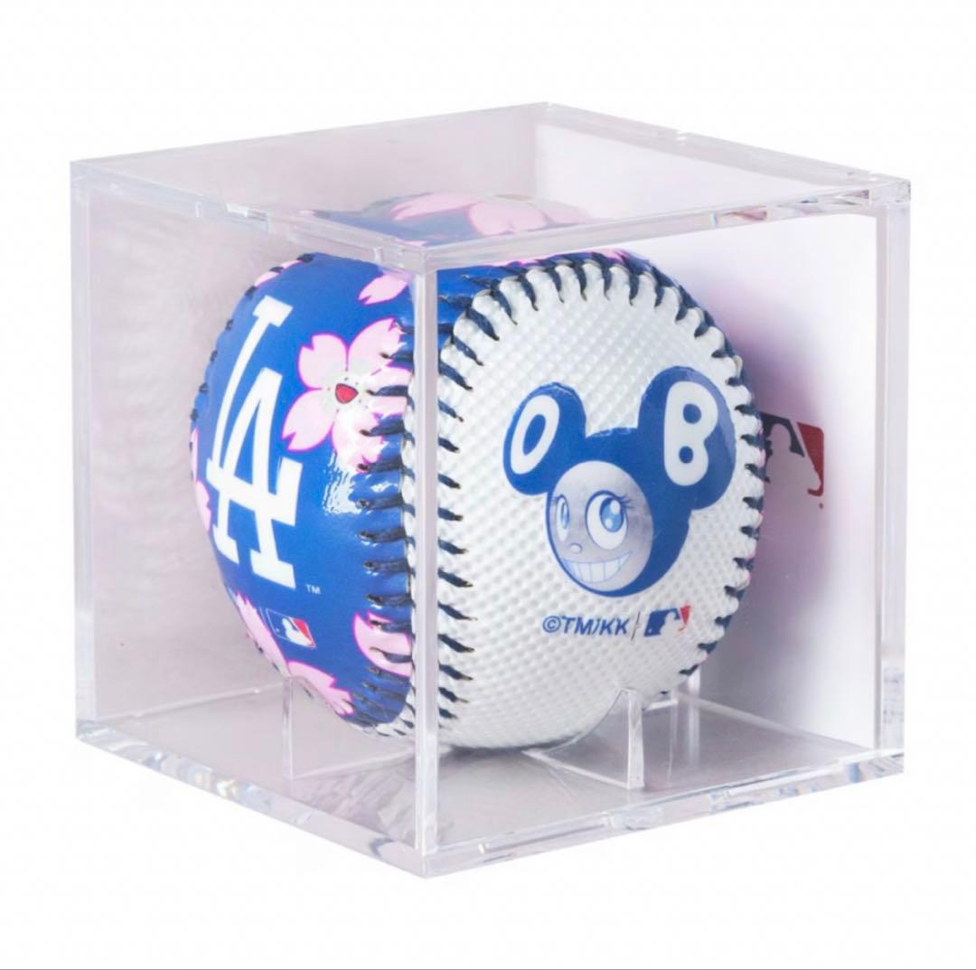 【正規品】村上隆×MLB 東京シリーズ 記念ボール ″ドジャース″ローリングス❷