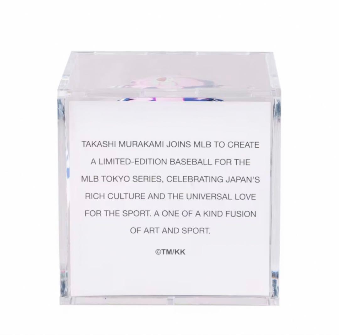 【正規品】村上隆×MLB 東京シリーズ 記念ボール ″ドジャース″ローリングス❷