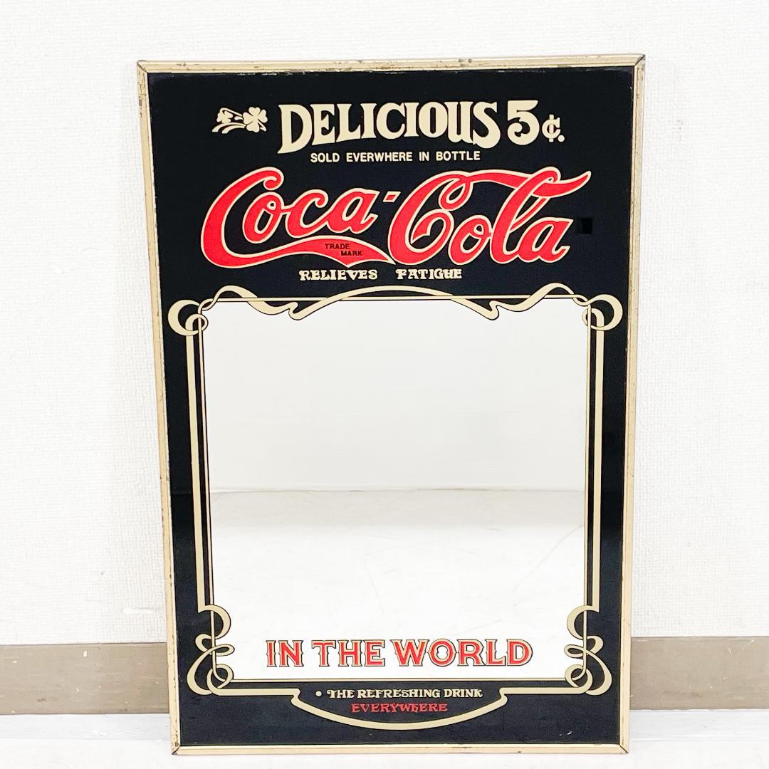 コカコーラ 90s ヴィンテージ パブミラー K8730