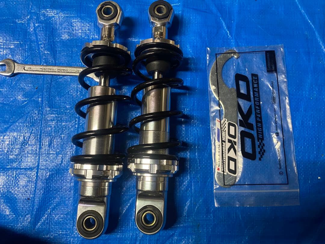 ホンダモンキーゴリラOKD アルミリアショックアブソーバー 235ミリ2本セット