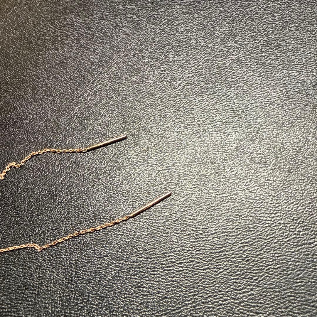 Canal 4°C チェーンピアス 10K YG