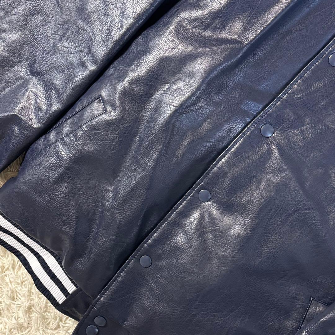 ファナティクス ヤンキース フェイクレザー スタジャン NY MLB