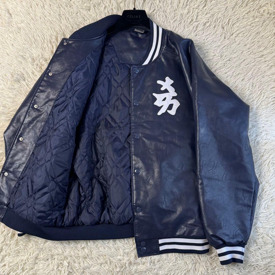 ファナティクス ヤンキース フェイクレザー スタジャン NY MLB