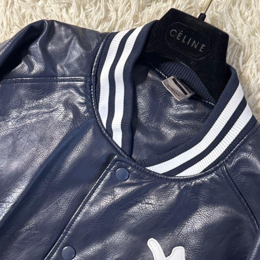 ファナティクス ヤンキース フェイクレザー スタジャン NY MLB