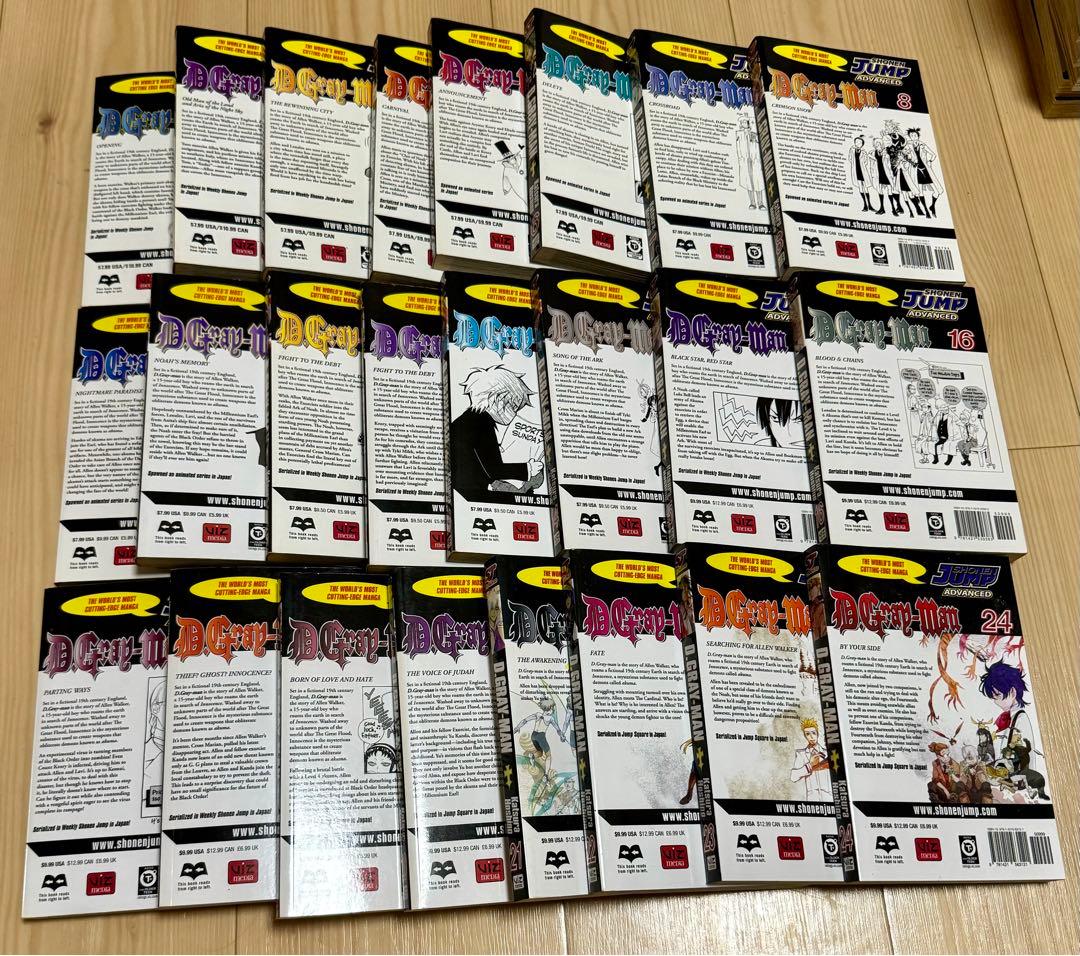 D.Gray-man 英語版　漫画　English Manga