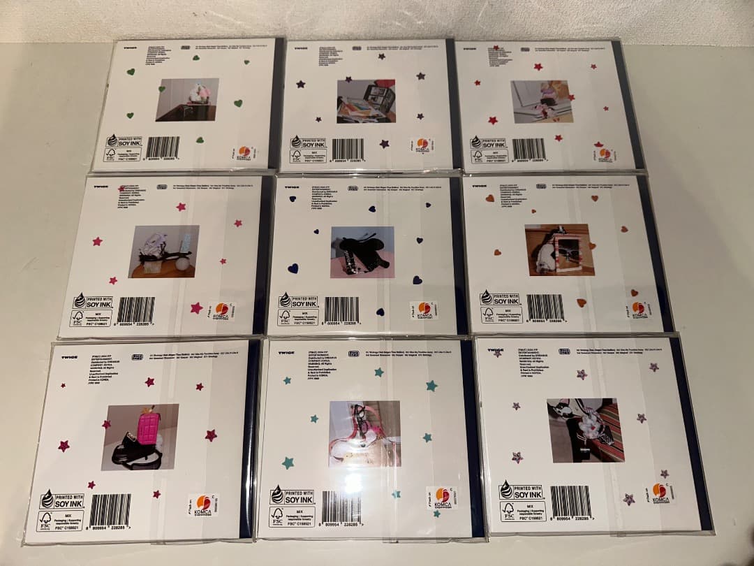 TWICE STRATEGY degipack.ver 全員セット