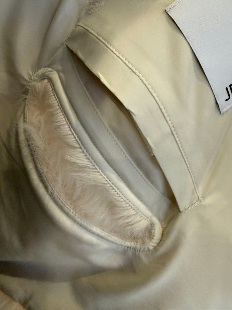 JENNE リッチボリュームファーケープ ファーポンチョ ケープコート