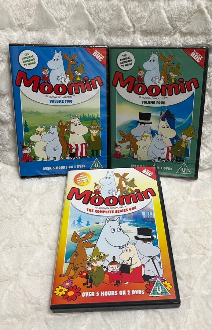 【レア】Moomin DVD 3本セット 海外版　ムーミン