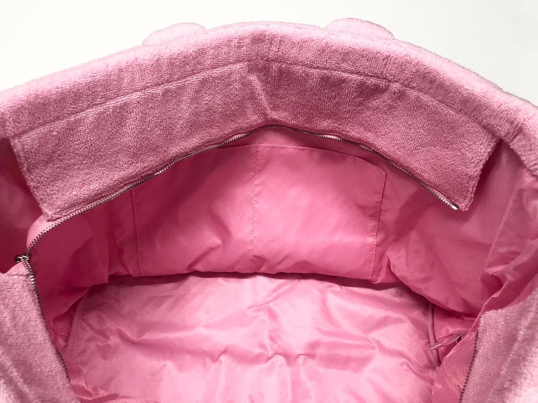 ○★新品未使用　PEARLY GATES　パイルカートバッグ（大）　ピンク系