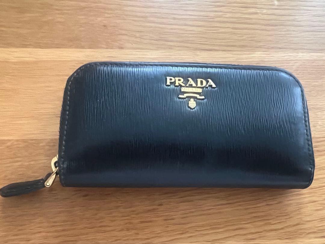 PRADA キーケース　プラダ　ブラック