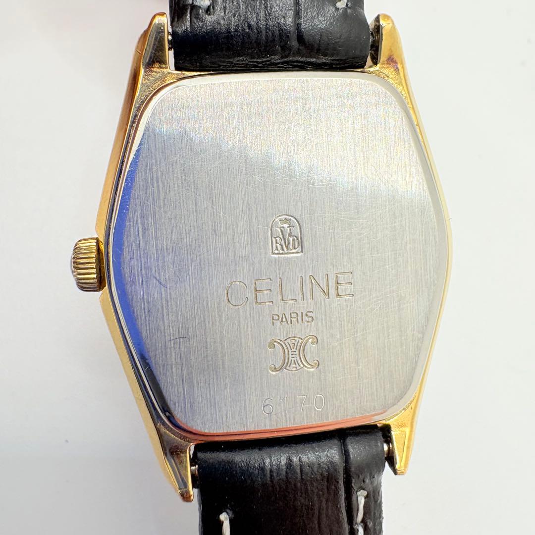 CELINE セリーヌ 新品電池 腕時計 レディース ゴールド トリオンフ 希少