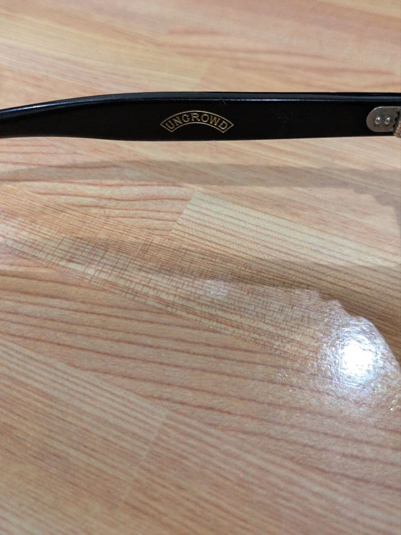 ブルコ　Blue bird ブラック サングラス ケース付き