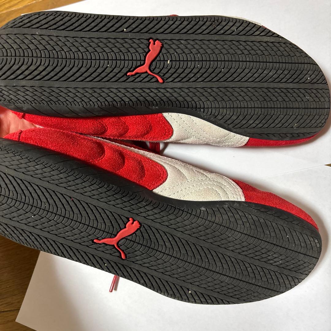 Puma レッド スエード スニーカー スピードキャット 赤