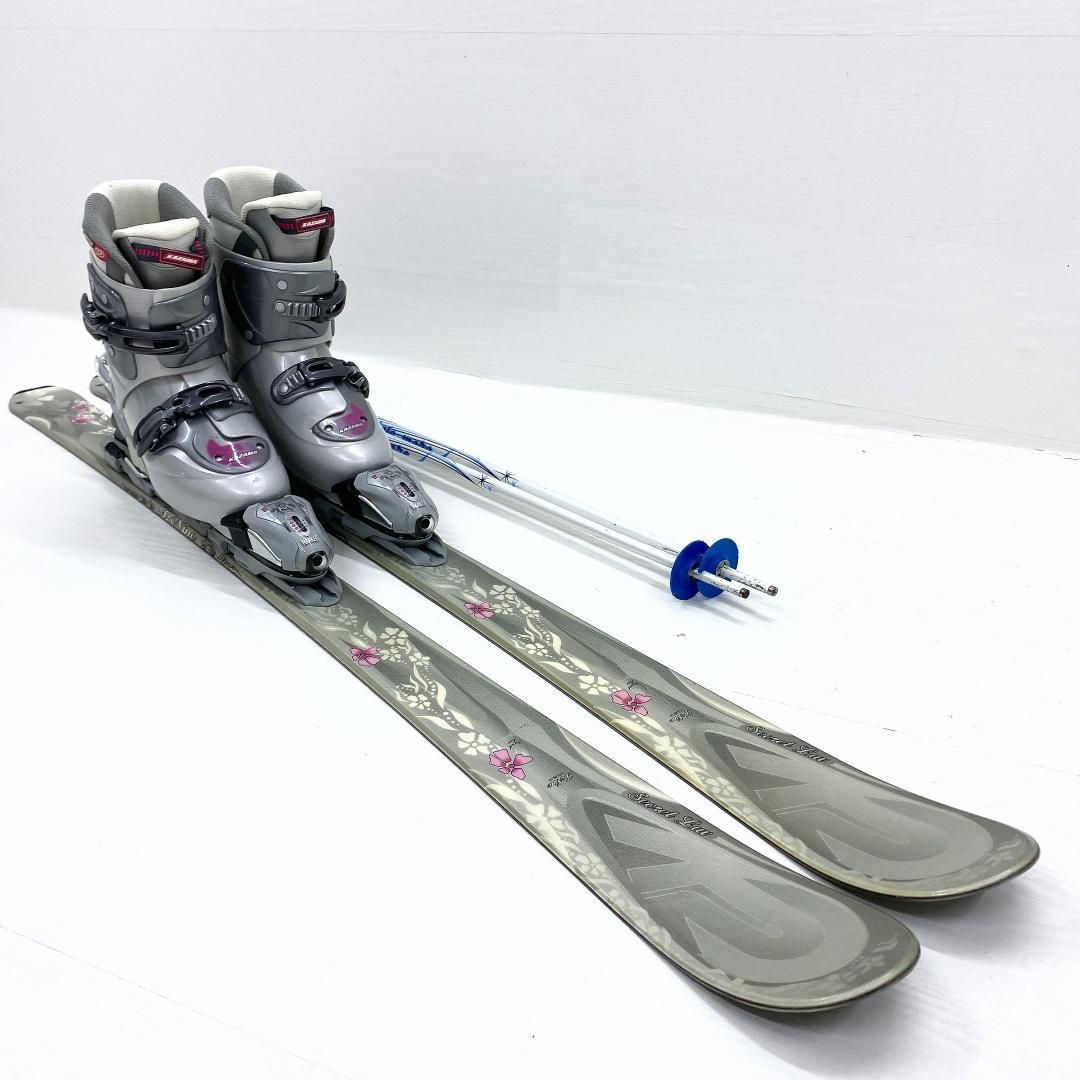 K2 レディース スキー セット 146cm 25-25.5 オールラウンド 板