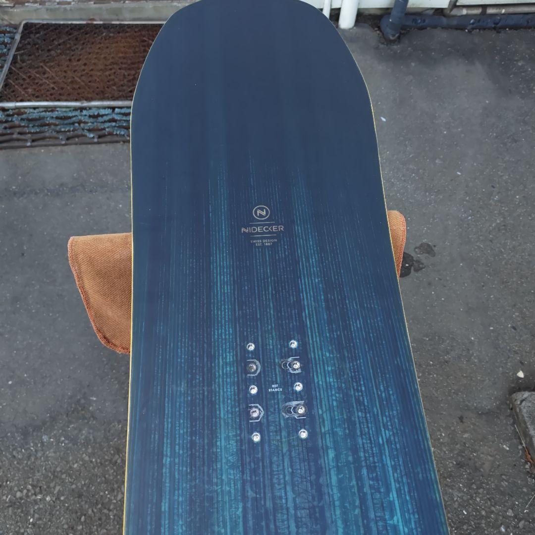 NIDECKER ナイデッカー スノーボード 黒/黄色