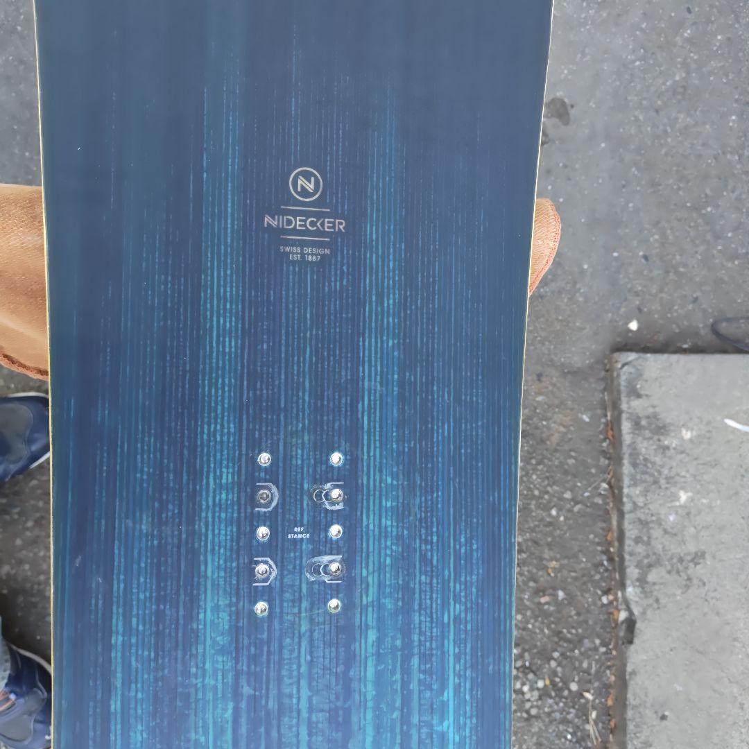 NIDECKER ナイデッカー スノーボード 黒/黄色