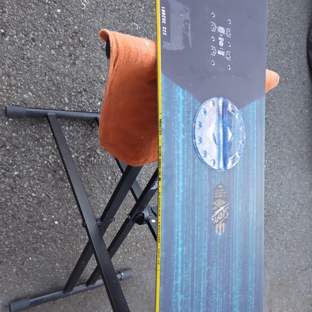 NIDECKER ナイデッカー スノーボード 黒/黄色