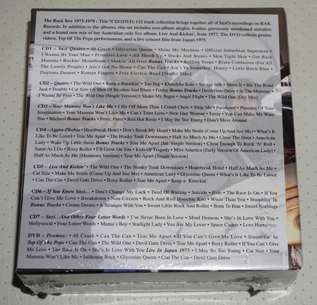未開封・新品　スージー・クアトロ「The Rock Box 1973-1979」