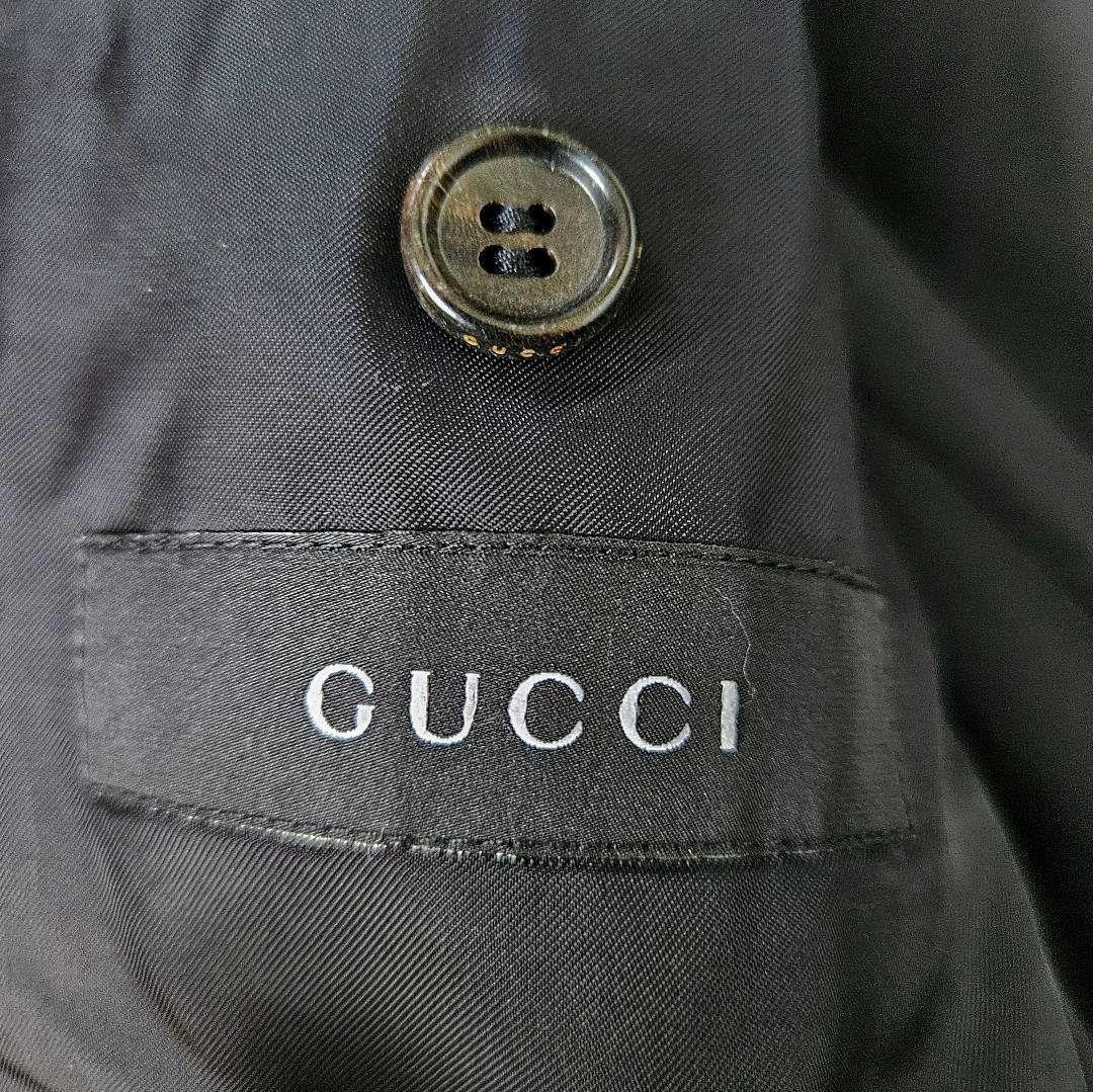 GUCCI トムフォード期　ブラックストライプ　スーツ