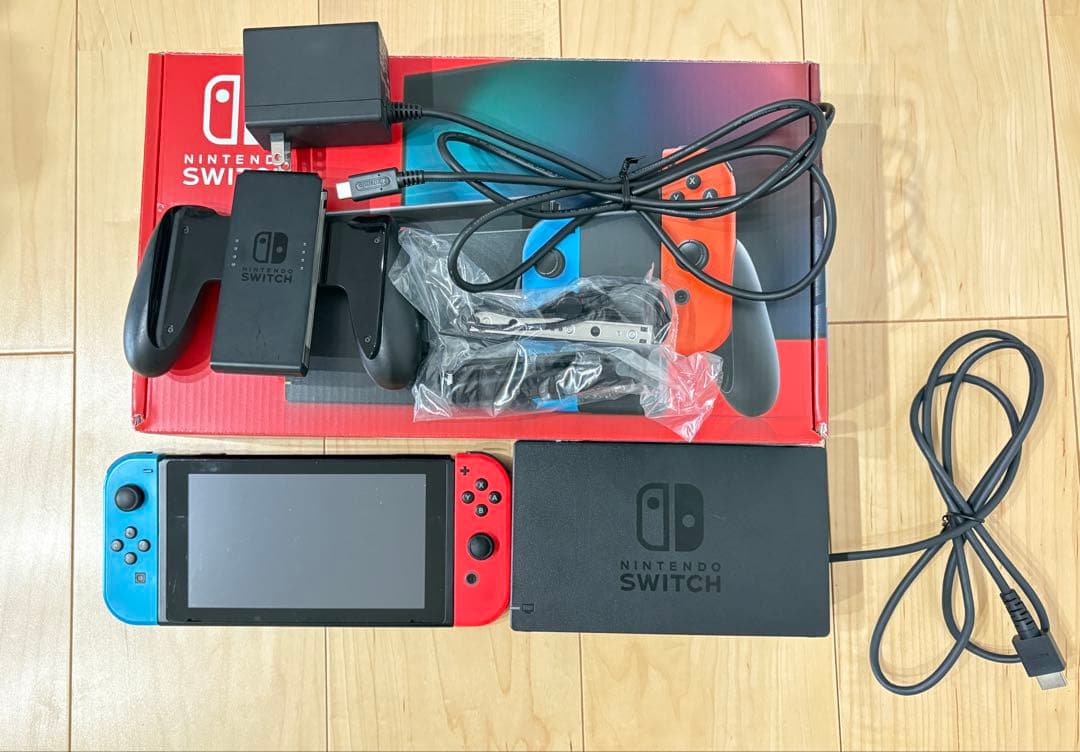 Nintendo Switch 本体　付属品完備　SD512GB付き