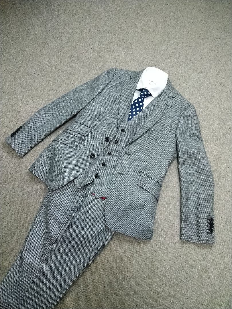 オーダー品イタリア製　シングルスーツ　スーツカンパニー　スーツセレクト
