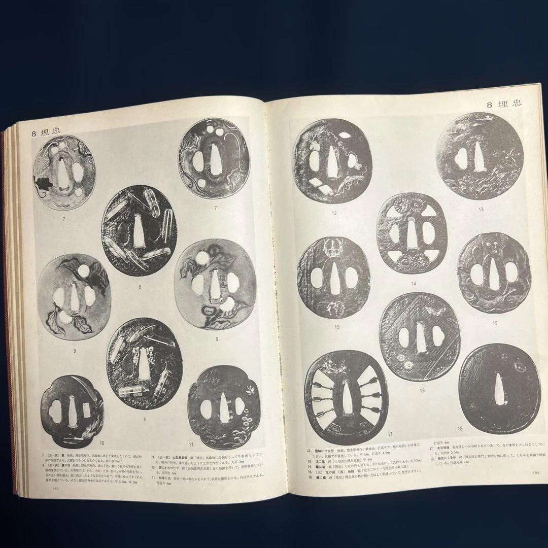 図鑑　「鍔集成」中村鉄青　1963年 鍔集成刊行会　全522P(おもに図版)