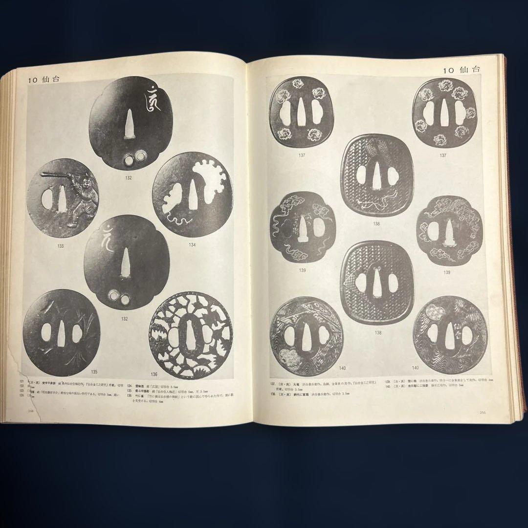 図鑑　「鍔集成」中村鉄青　1963年 鍔集成刊行会　全522P(おもに図版)